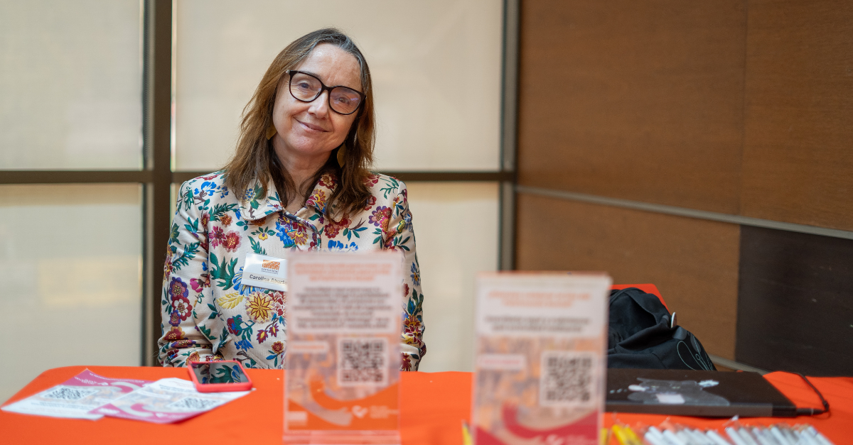 Carolina Abuerto, directora del Día del Patrimonio Social